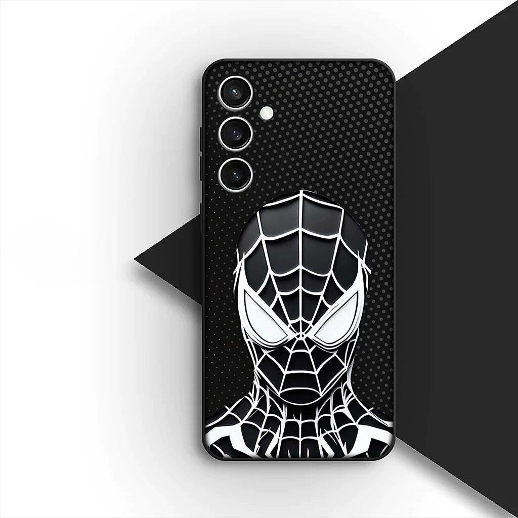 Handyhülle für Samsung Galaxy S22 S21 S20 FE Ultra Plus A07 A17 A15 A16 A25 A57 A37 Hülle SpiderMan Marvel Venom Spider Man Samsung A17