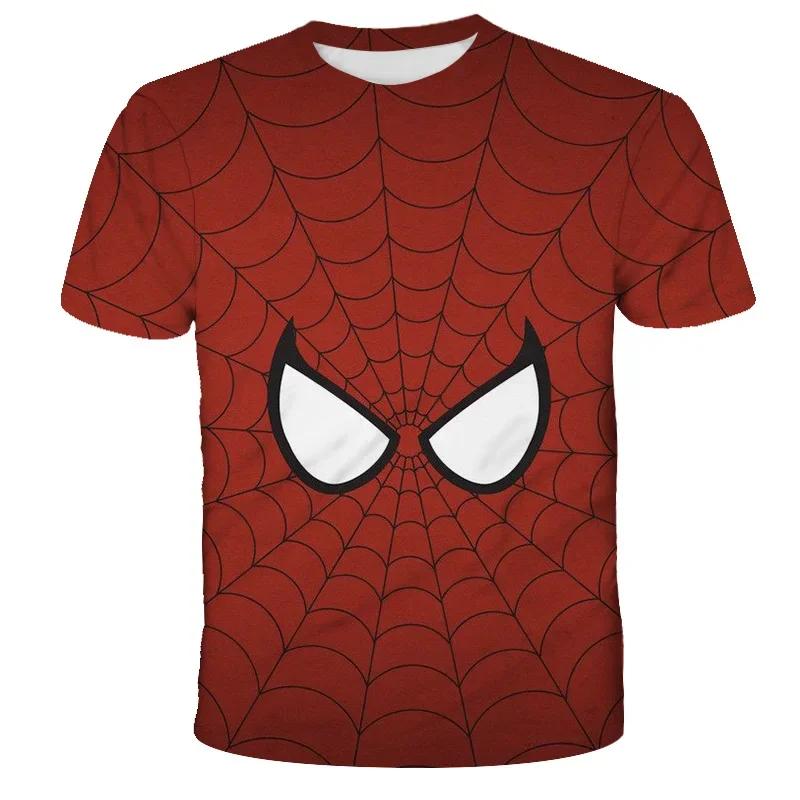 Marvel Superheld Hulk T-Shirt Jungenkleidung Kinder-T-Shirt Spider-Boy Kinder-Oberteil T-Shirt Sommer Kurzarm-T-Shirt 140 khaki