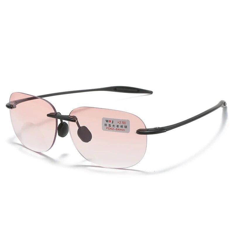 Progressive 3-in-1-Multifunktions-Lesebrille, Vintage, für die Nähe von Weitwinkel, Presbyopie, Brille für den Außenbereich, Sonnenschutz, Sonnenbrille, Dioptrien 150