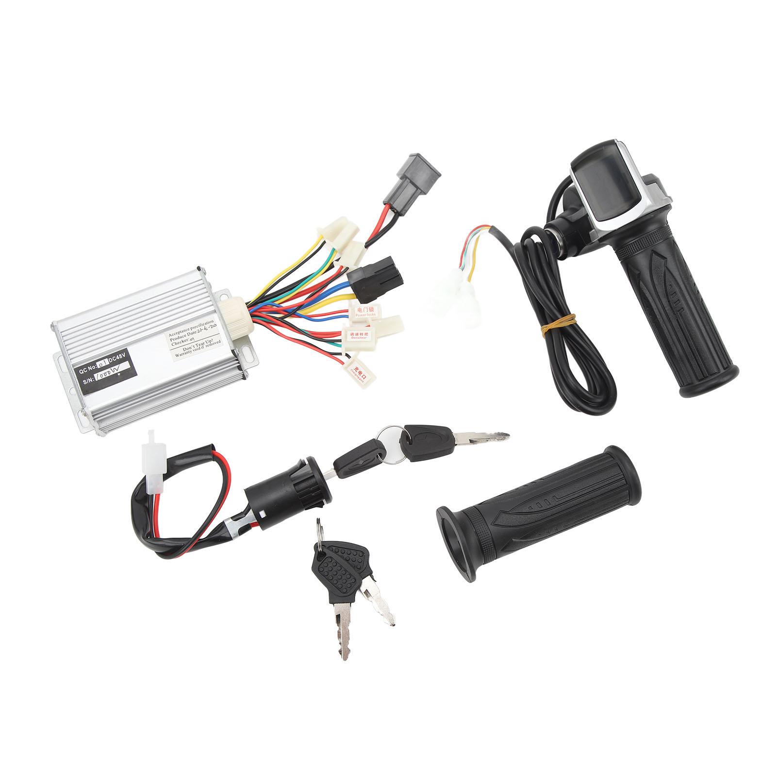 Elektrische Fahrrad Controller Set 48V 1000W mit Twist Drossel Elektrische Bike Controller Grip Set für