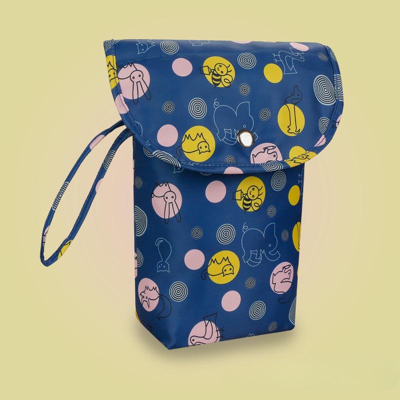 Neue wasserdichte und wiederverwendbare Baby-Wickeltasche, Baby-Handtasche, große Kapazität Mama Windel Aufbewahrungstasche Großhandel