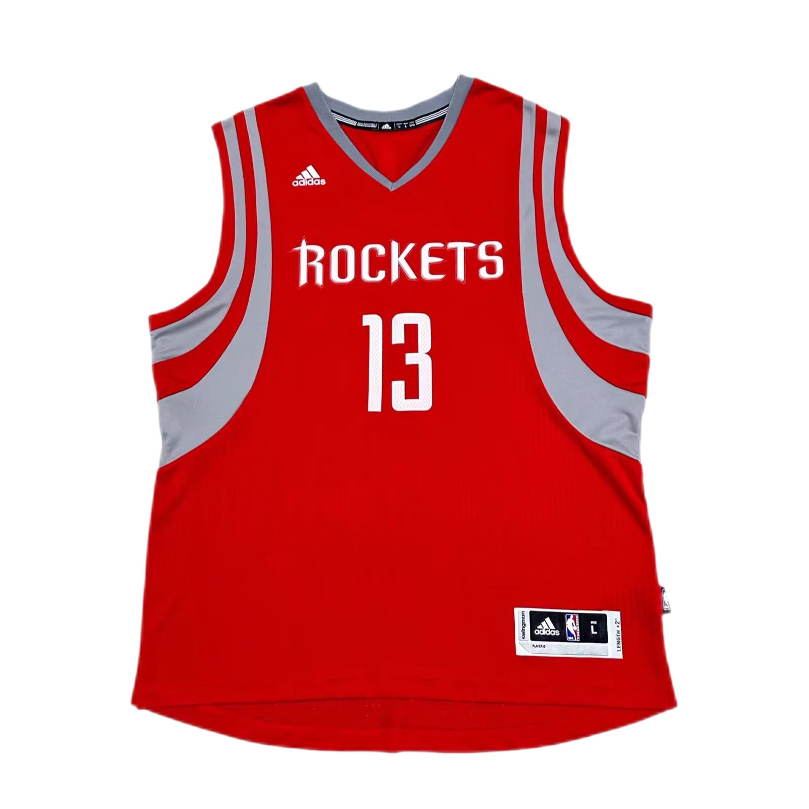 Adidas X NBA Kollaboration Harden Houston Rockets Trikot Unisex Trikot Rot 7470A-3RK-K92072 S