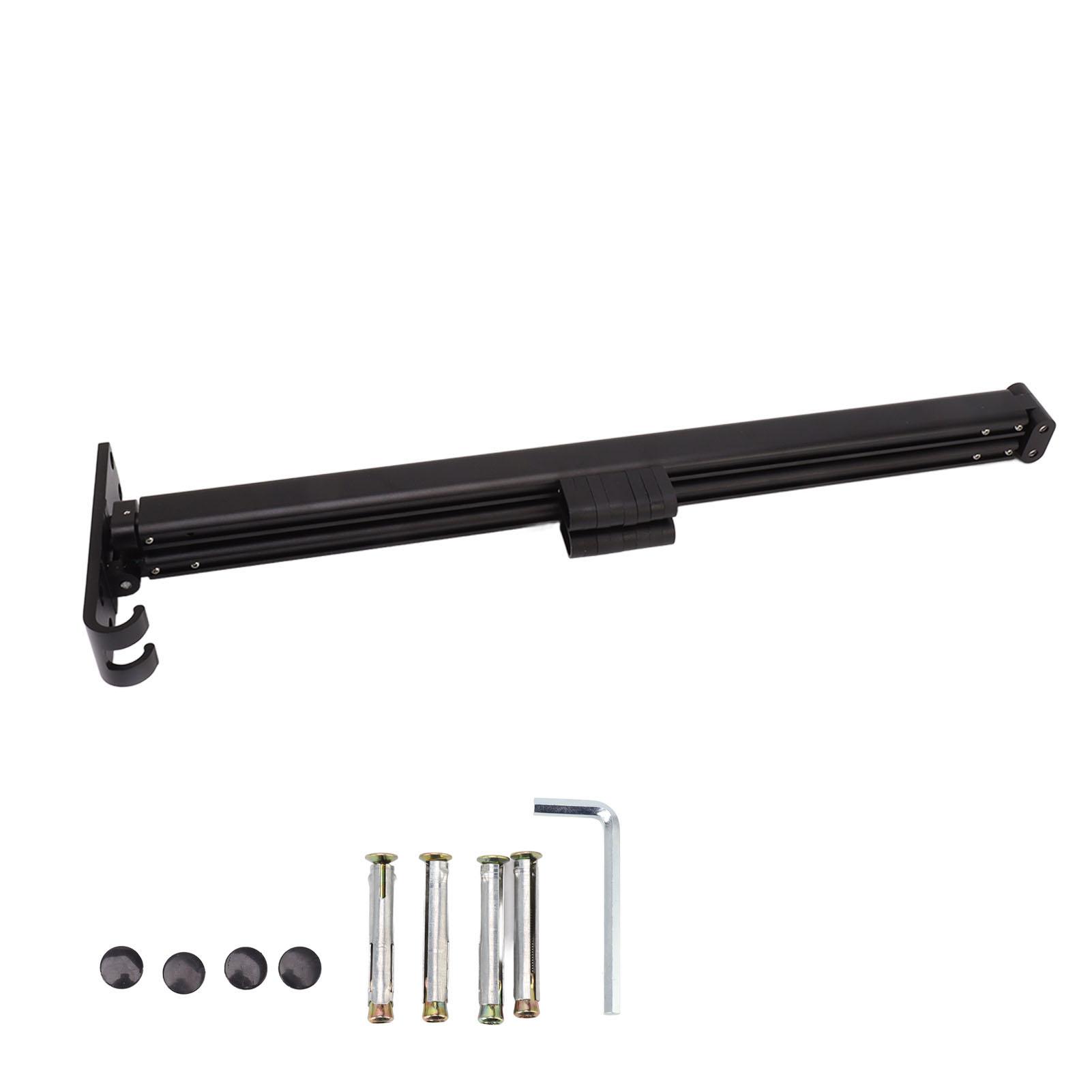 Einziehbarer Wäscheständer zur Wandmontage, platzsparend, zusammenklappbar, faltbarer Kleiderbügel zum Trocknen von Kleidung