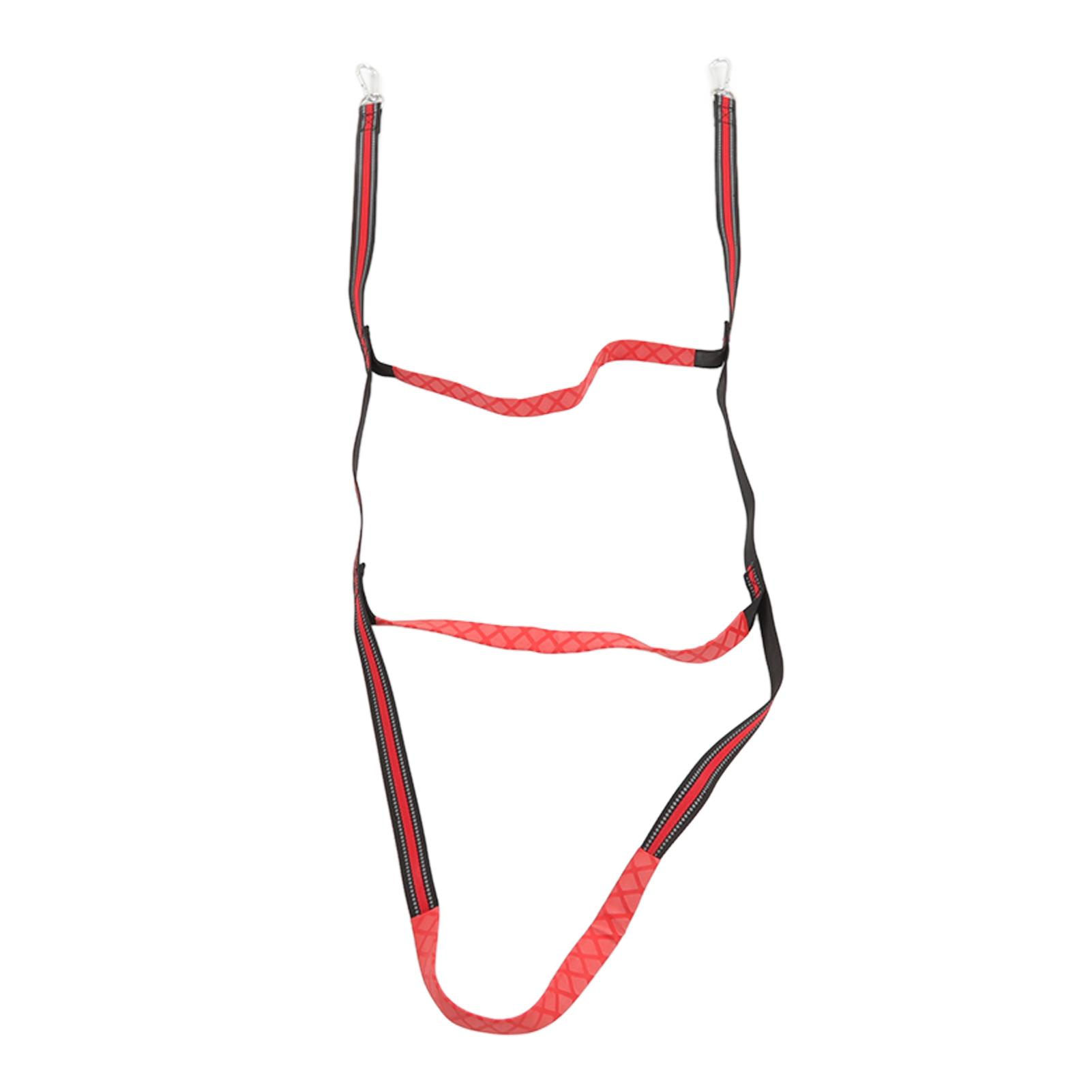 Boot Marine Seilleiter Einstiegsseilleiter für Schlauchboot Kajak Motorboot Kanufahren Rot 3 3 Stairs rot