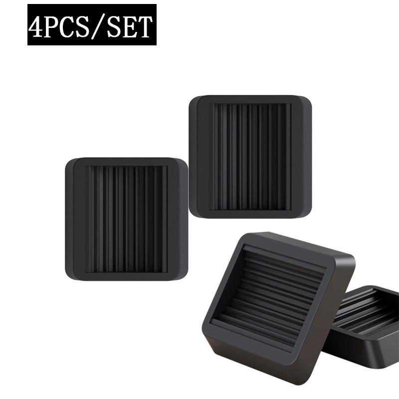 4 teile/satz Büro Stuhl Rad Stopper Möbel Caster Tassen Hartholz Boden Protektoren Anti Vibration Pad Stuhl Roller Füße Anti-rutsch-matte 4pc