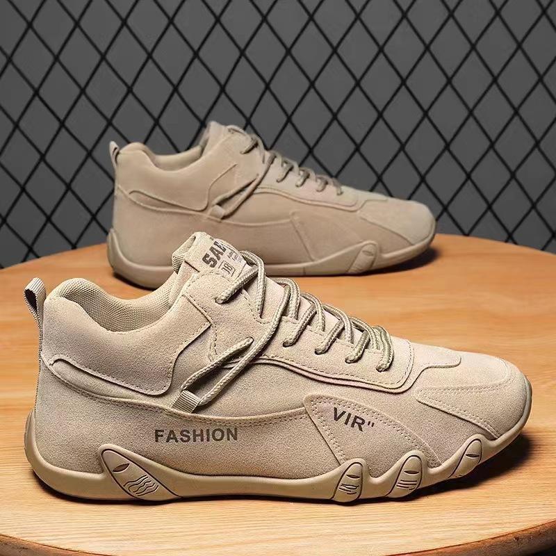 Neue Herrenschuhe Tragbare Arbeitsschuhe für den Außenbereich Bequeme Schnürschuhe Forrest Gump Sneaker Arbeitsschutz Arbeitsschuhe Herrenschuhe 44