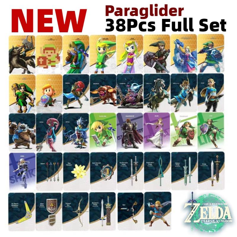 Auf Lager Nintendo Legend Of Zelda Amiibo Karten Breath Of The Wild Tears Of The Kingdom 38Pcs S