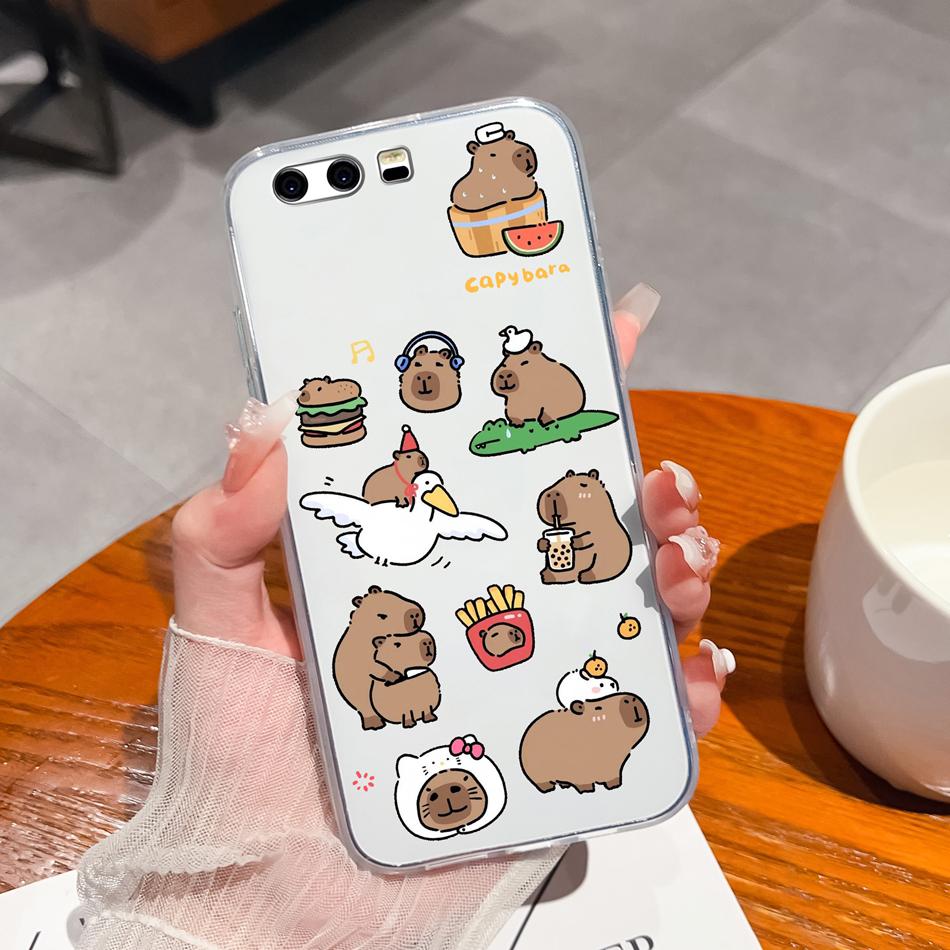 Für Huawei P10 Lite P10 Plus Handyhülle Lässige Muster Weiches Silikon TPU Klare Leichte Abdeckung Für Huawei P 10+ Funda Huawei P10 Plus