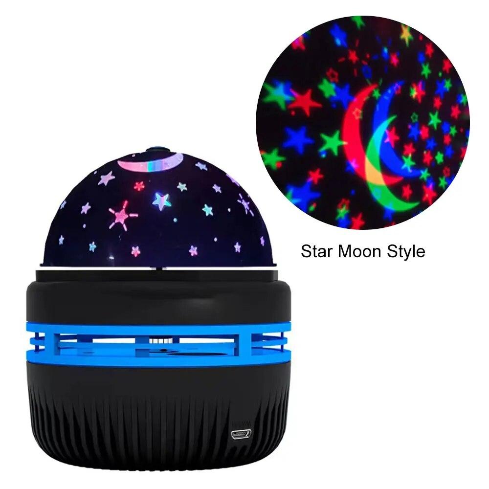 1PC Bunte Sternen Himmel Projektor Lampe Rotierenden Magischen Ball Led Nachtlicht für Schlafzimmer Dekor Lampe Mond Galaxy Projektion licht