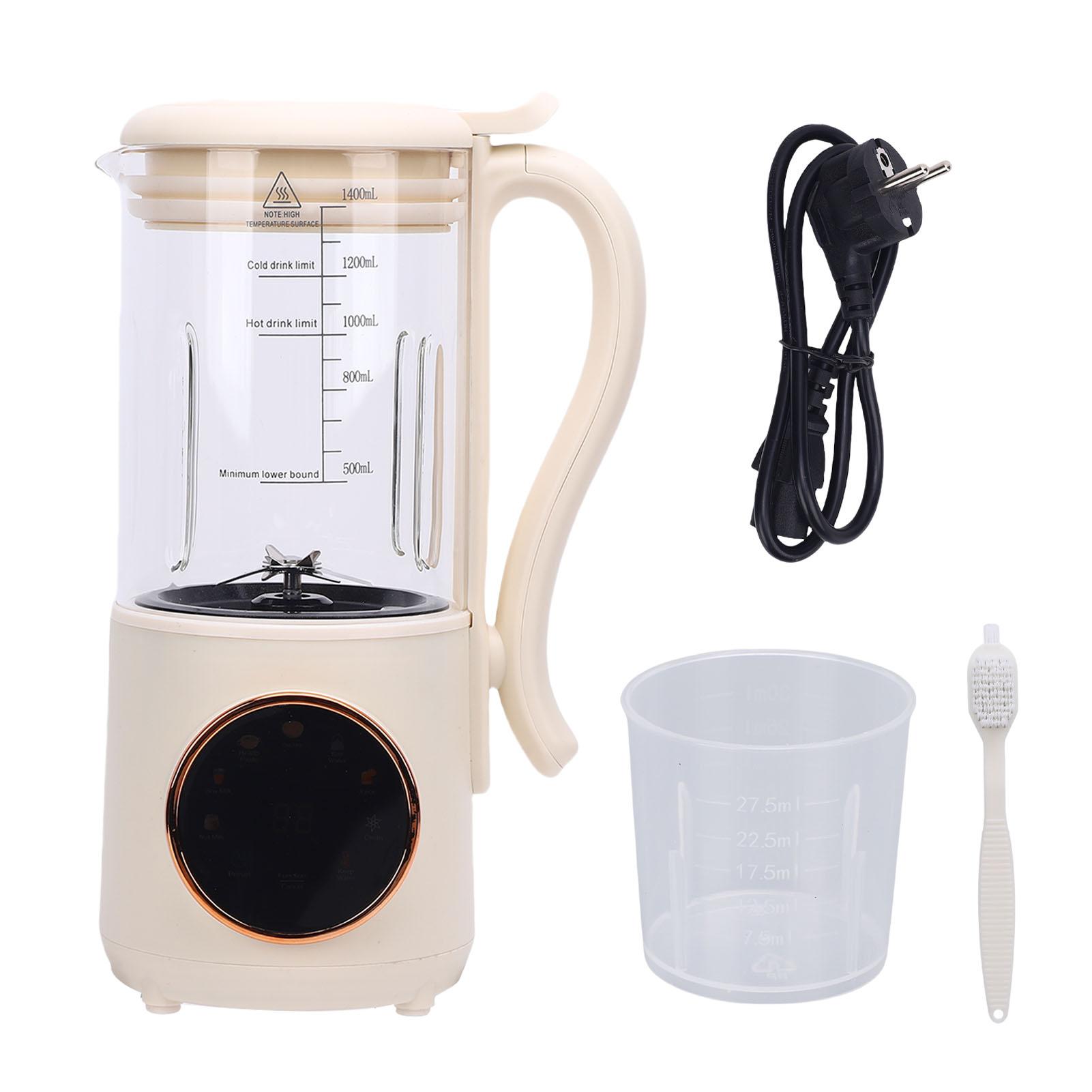 1400ML Kleine Sojamilchmaschine Automatische Erwärmung Multifunktionale Kochmaschine Babynahrung L(for 6.5-9kg)