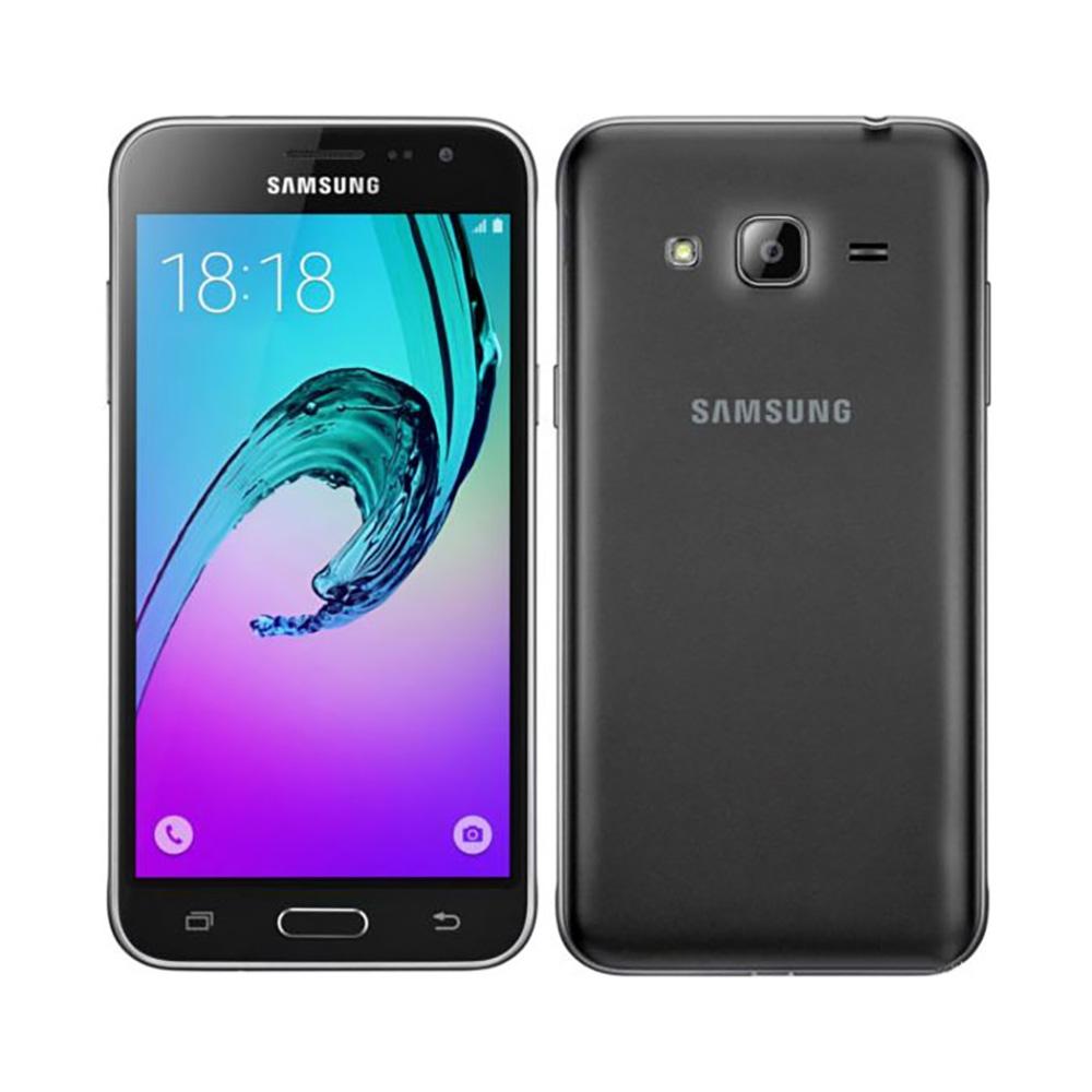 95% neues Refurbished Samsung Galaxy J3 (2016) J320F J320G 2 GB RAM 16 GB ROM Ouad Core Dual Sim 5,0 Zoll Mobiltelefon Simple Set schwarz