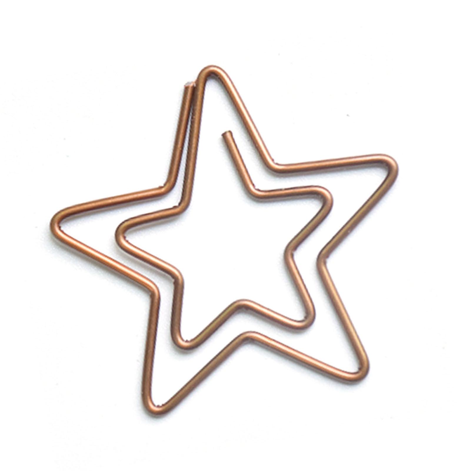 100Pcs Nette Papier Clips Retro Weihnachten Stil Exquisite Farbe Breite Anwendung Kinder Papier Clips für