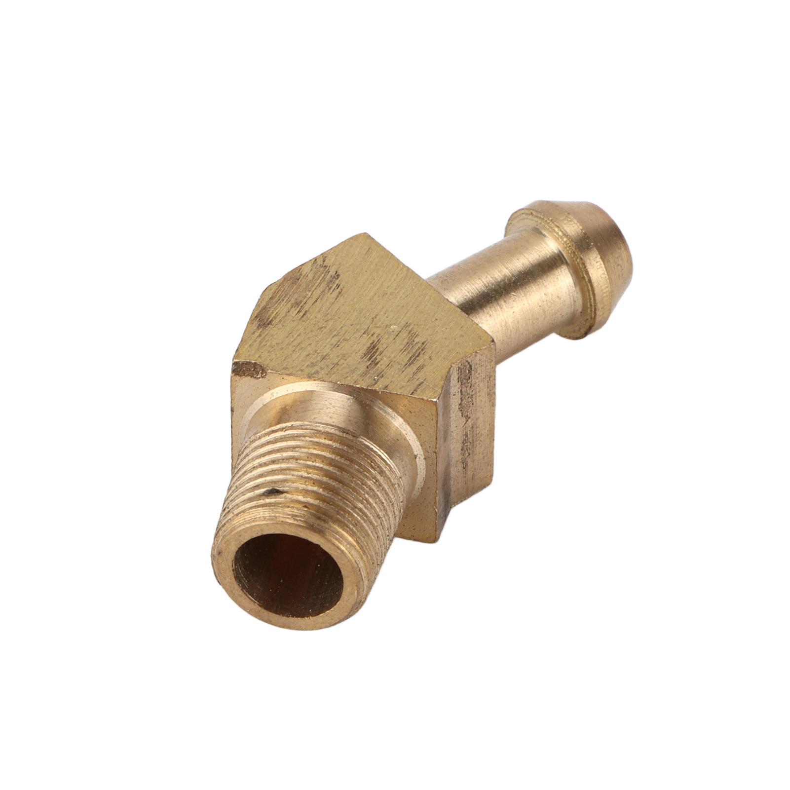 Turbolader Ladedruckschlauch Tülle 45 Grad Winkel 18in 27 NPT Gewinde Messing Ersatz für Garrett T