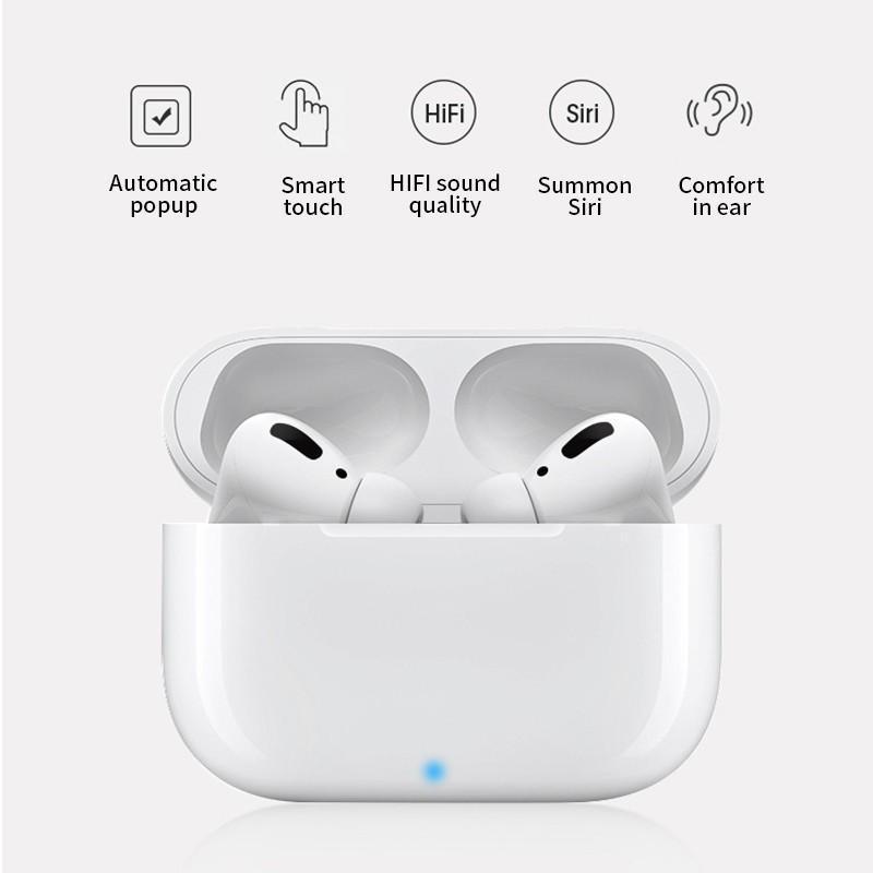 TWS AP Pro3 1:1 kabellose Kopfhörer, Pop-up-Ohrhörer, In-Ear-Kopfhörer, Sensor, Bluetooth 5.0-Ohrhörer, Touch-Control-Headset weiß