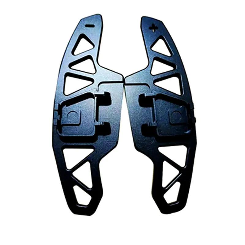 2x Auto Lenkrad Paddle Shifter Für Golf 8 MK8 ID4 Passat B8 Tiguan L Für Volkswagen CC Getriebe Shifter Shifter verlängerung Abdeckung schwarz