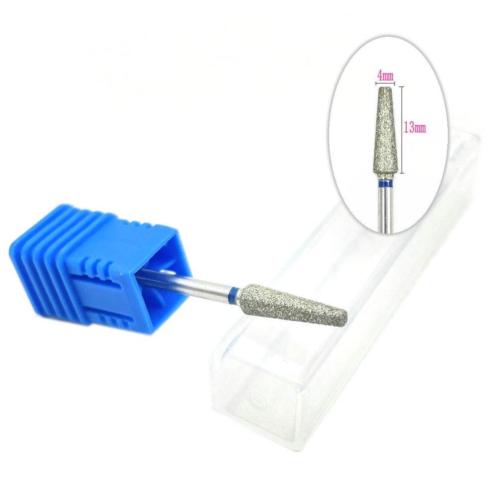 1pc Diamant Nagel Bohrer Fräser für Maniküre Rotary Bits Häutchen Sauber Zubehör Nagel Bohrer Polierer Nagel Diamant Bohrer MB0413