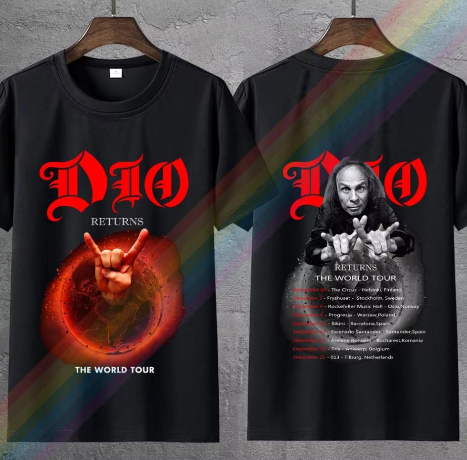 Vintage 2017 Dio Returns Welttournee 2017 T-Shirt Größe S-5XL XXXXL