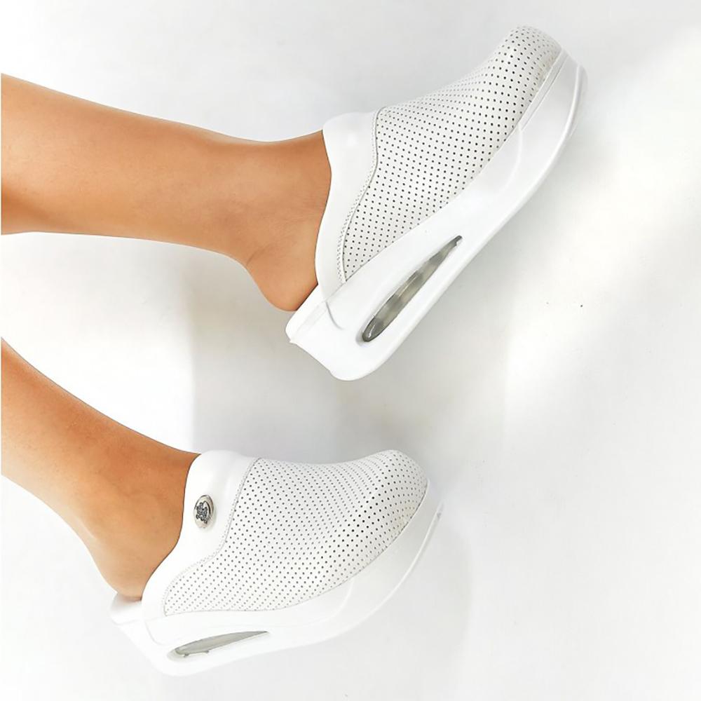 Orthopädische Medizinische Hausschuhe Krankenschwester Arzt Zahnarzt Krankenhaus Clogs Qualität Flip Flpps Bequeme Schuhe Arbeitssandalen Frauen Rutschfeste Rutsche 36 weiß