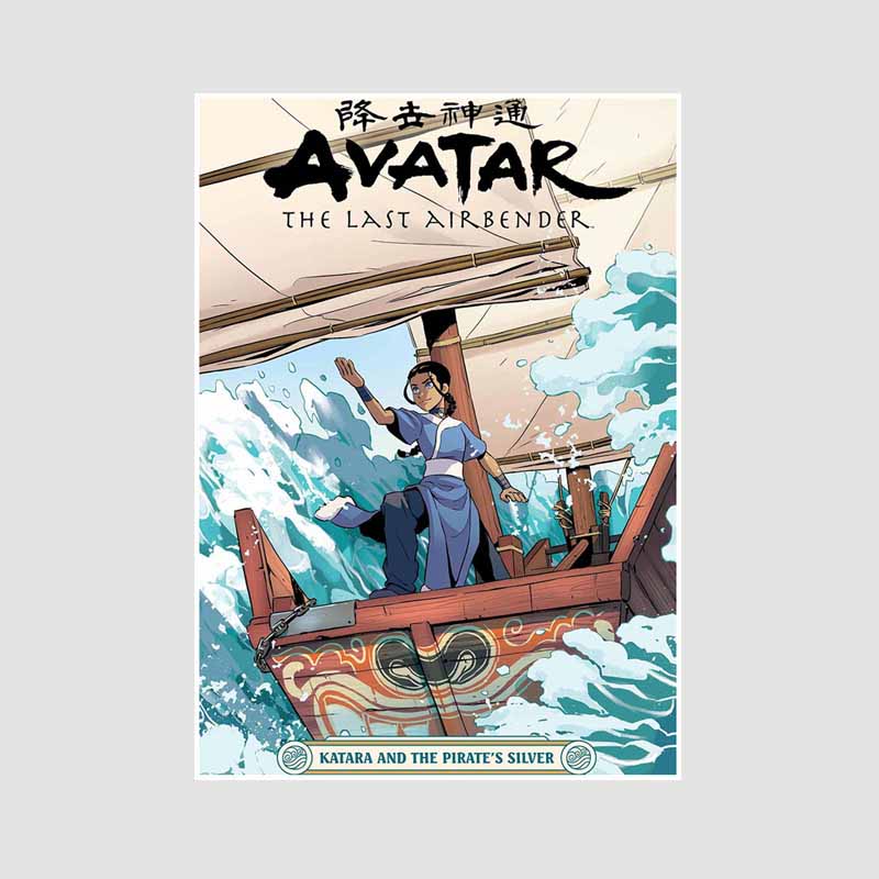 Klassisches Anime-Poster „Avatar – Der Herr der Elemente“, Retro-Poster aus weißem Papier, Wandkunst, Malerei, Wohnkultur, Wandbild, Wohnzimmer-Dekoration, Ästhetik 42x30cm