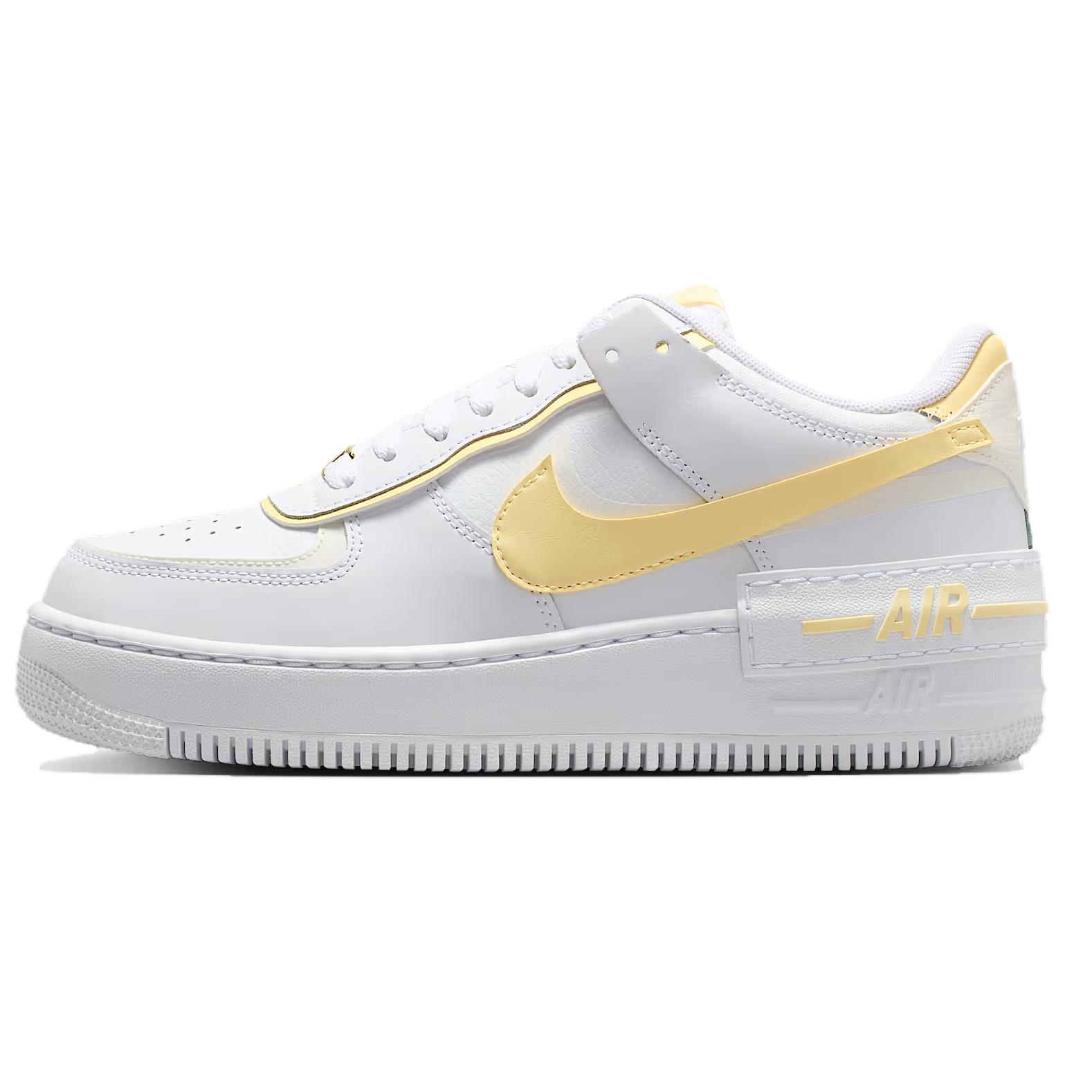Nike Air Force 1 Shadow Mode Bequem Langlebig Low-Top Skateschuhe Damen Sneaker Weiß CI0919122 42