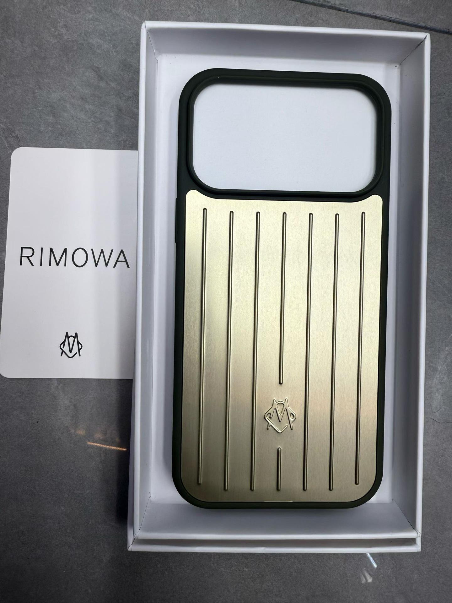 RIMOWA Koffer Handyhülle für iPhone 17 Pro Max/16 Pro Max/15/14 iPhone 13/14