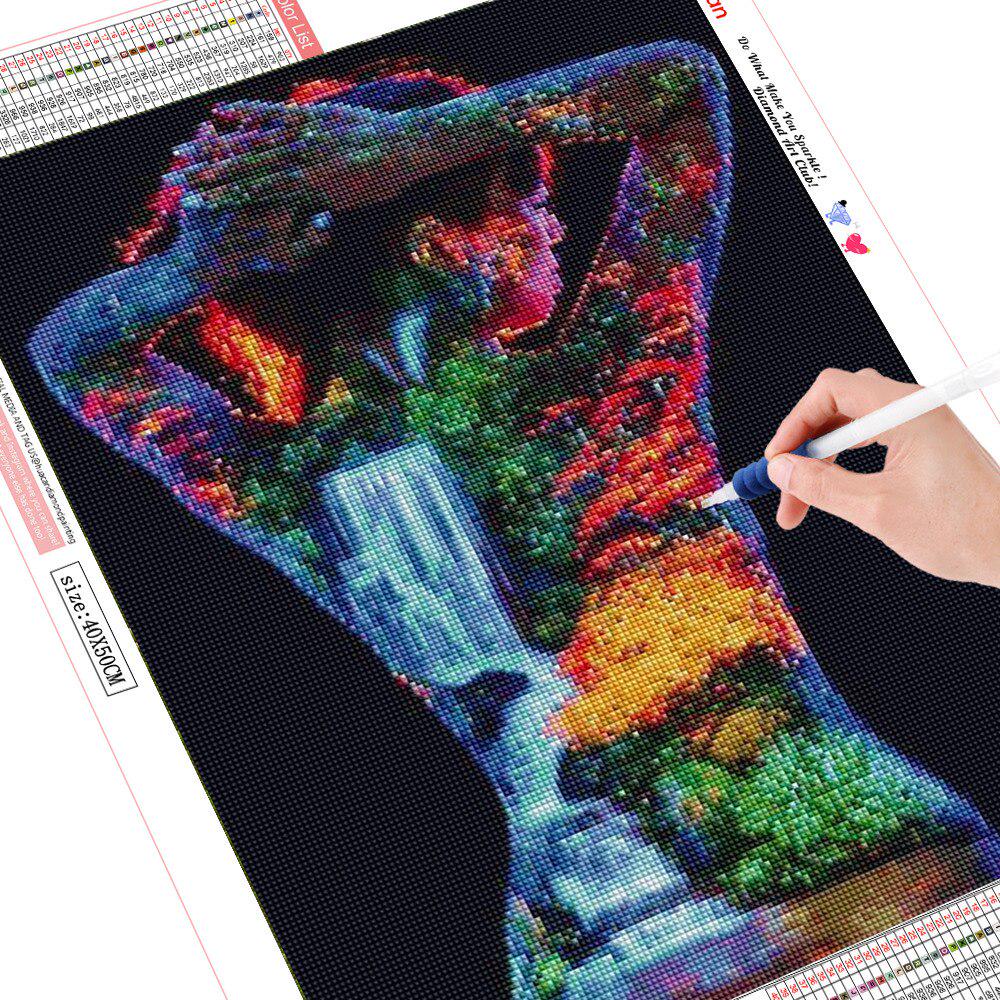 Diamant Mosaik Landschaft Diamant Malerei 5d Schönheit Diamant Stickerei Strass Bilder 20X30