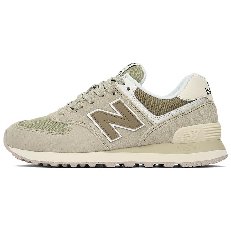 New Balance 574 Olivin Dunkles Steinzeug Damen Sneaker Grün Turteltaube WL574DP2 35