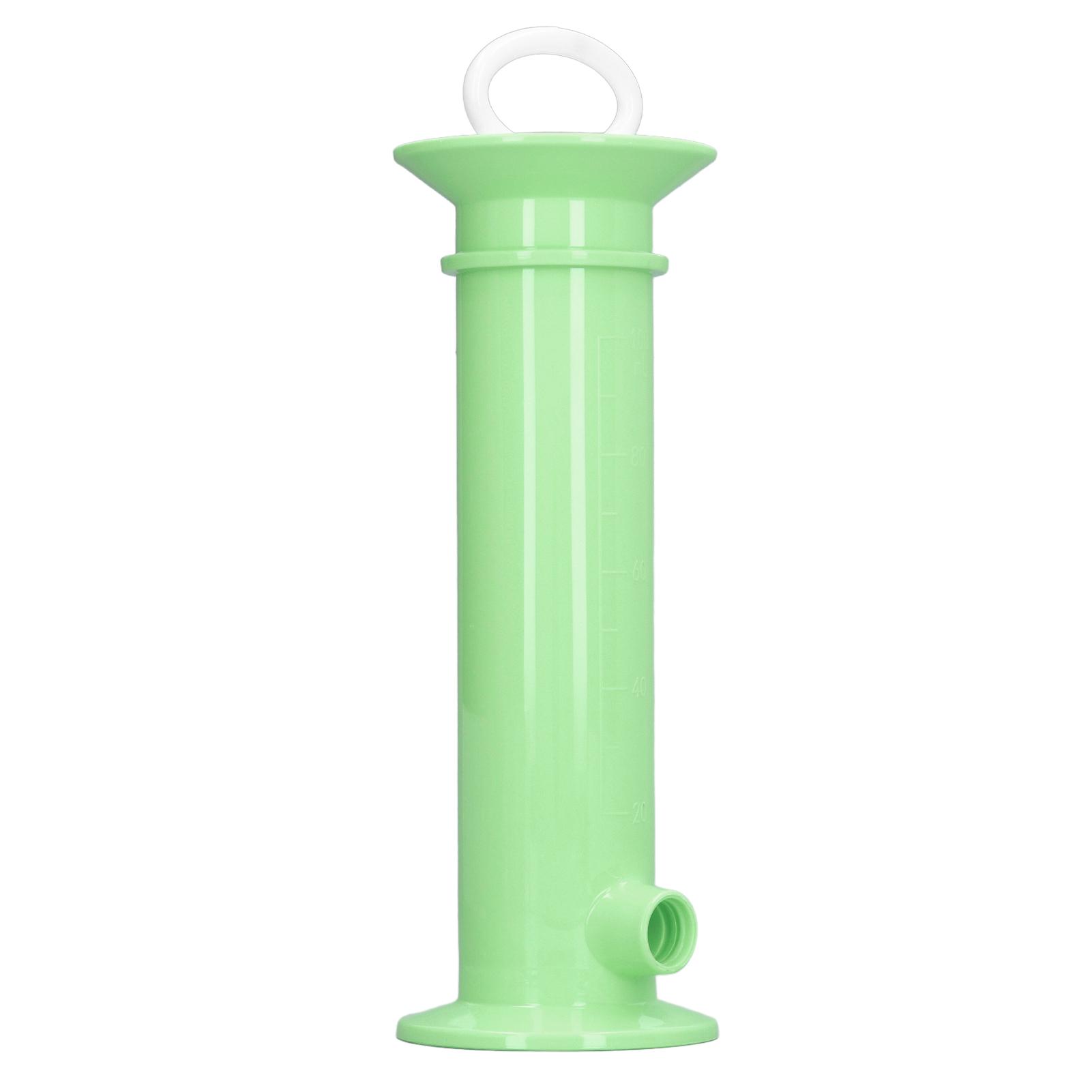 Babynahrungsbeutelfüller Reine Farbe Kunststoff Obst Squeeze Püree Füller Ergänzendes Fütterungswerkzeug grün