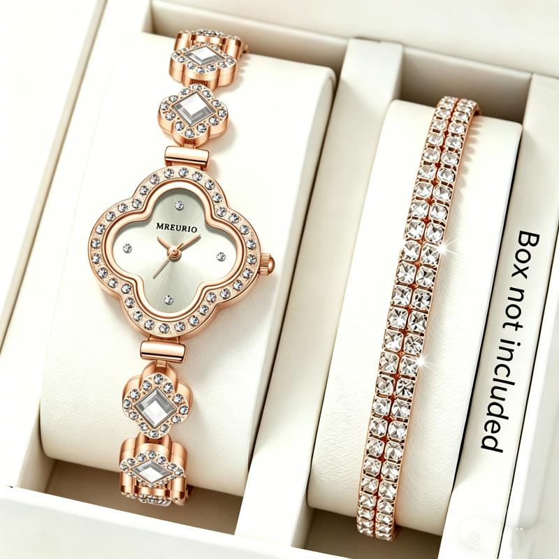 Modische Damen-Quarzuhren, luxuriöses Design, Diamant-Armbanduhren für Damen, beste Geschenke für Ehefrau, Familie, Freunde