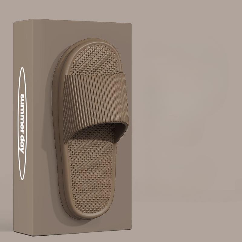 Sandalen Hausschuhe Herren Hausschuhe, Herren Sommer Haus Wohnzimmer Badezimmer rutschfeste Paar Hausschuhe 42-43 braun