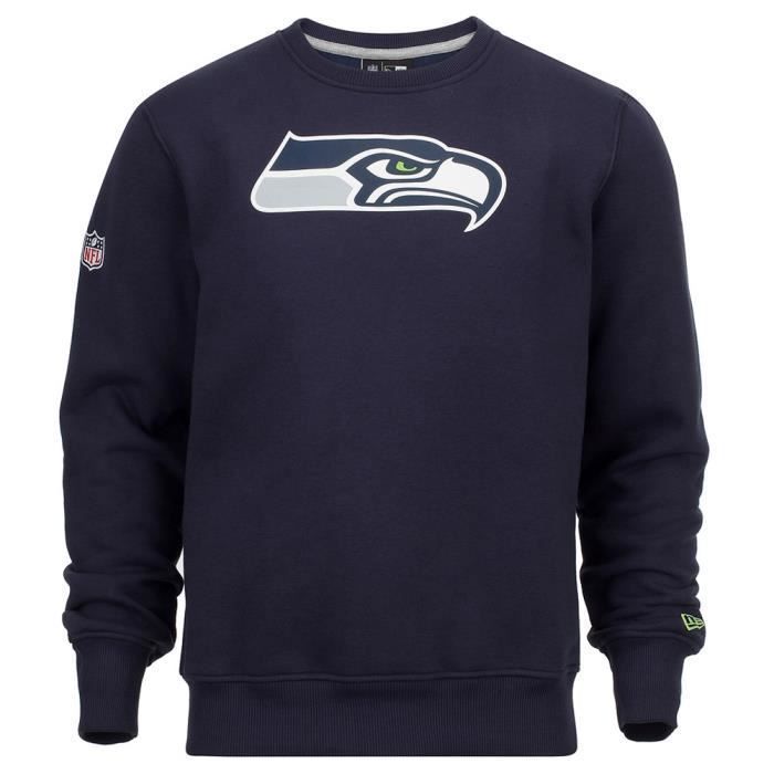 Pullover - New Era - NFL New England Patriots - Blau - Langärmlig - Kapuzenkragen