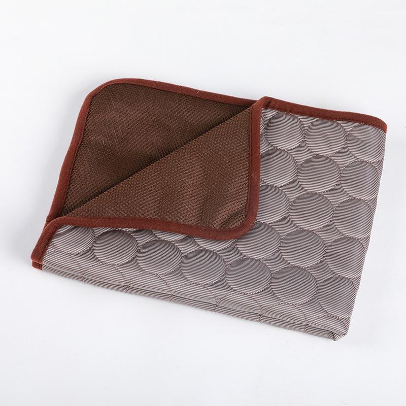 Kühlmatte für Hunde, Sommerunterlage, Haustiermatte, Bett für Hunde, Katze, Decke, Sofa, atmungsaktiv, Sommer, waschbar, Heimtierbedarf, Zubehör 100*70CM