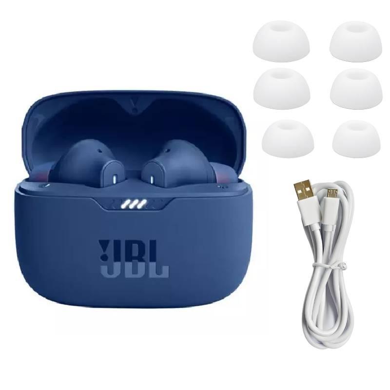 Jbl T230nc Tws Kabellose Bluetooth-Ohrhörer Mit Geräuschunterdrückung Und Wasserbeständigkeit blau