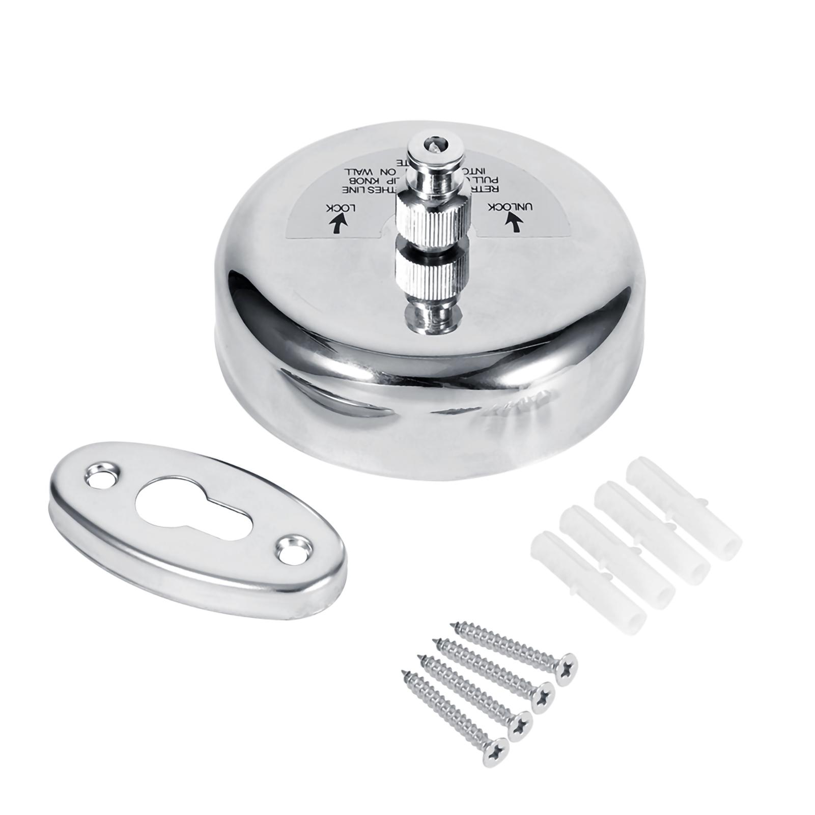 Edelstahl Ausziehbarer Wäscheständer Innen Außen Wäsche Einzelne Wäscheleine Zuhause