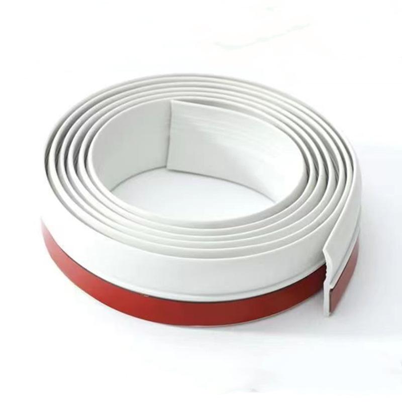 Auto-Gummidichtungsstreifen, Dichtungsstreifen für Kofferraumdeckel, universelle Heckklappen-Oberkantenverkleidung, wasserdicht, staubdicht, Autozubehör weiß