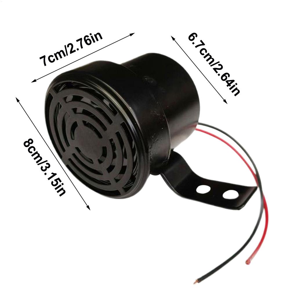 Hundegebell Hupe Für Auto Auto Hundegebell Tiergeräusche Warnalarm Hupe Pegel Auto Dreiräder LKW Moto Modifikation schwarz