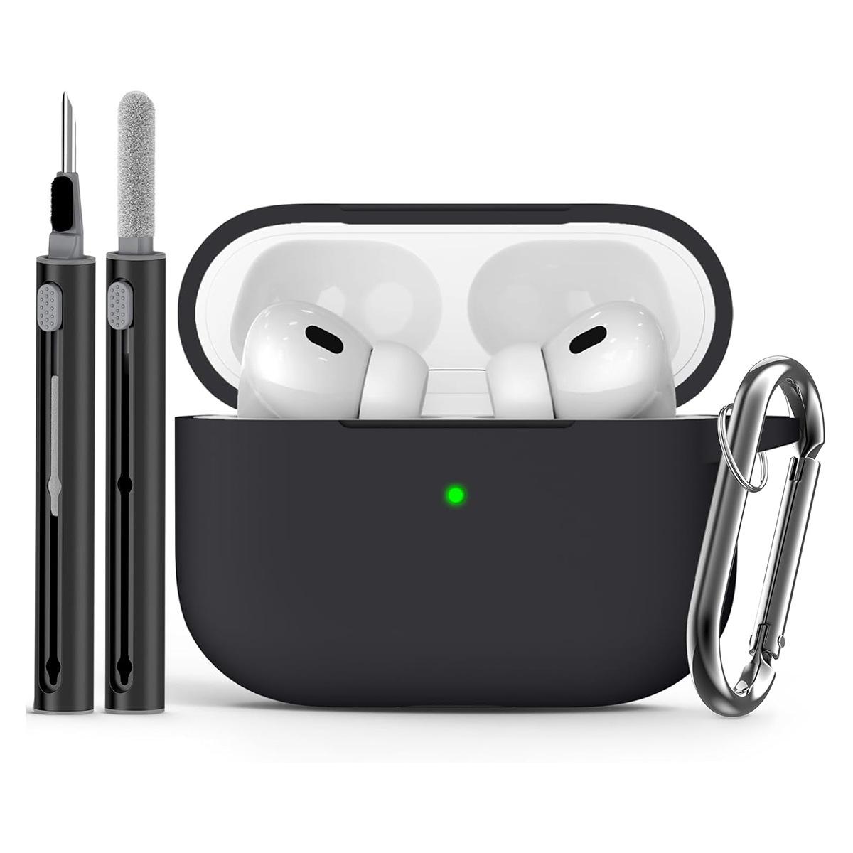 Bestseller AirPods Pro 3 Silikon Schutzhülle, 2025 Modell mit Riemen - Einfarbig Airpods 3