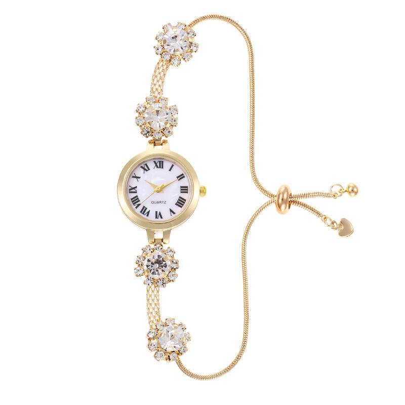 Elegante Damen-Quarzuhren, modische Stile, Damen-Armbanduhren, Top-Marke, beste Geschenke für Frau, Familie, Freund gold