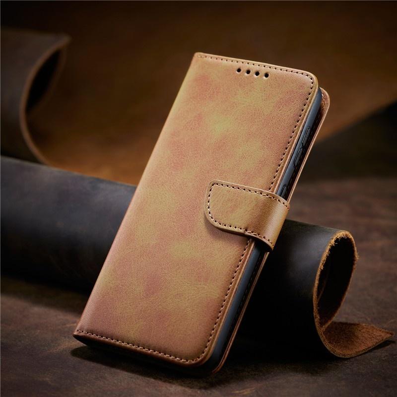 Ledertasche für Samsung Galaxy A31 A32 A33 M40S A41 A42 M42 A51 A515F A71 A5160 A715F A7160 4G 5G Flip-Gehäuse Brieftaschen-Abdeckung Schutzhülle Galaxy A71 5G/A7160 gelb