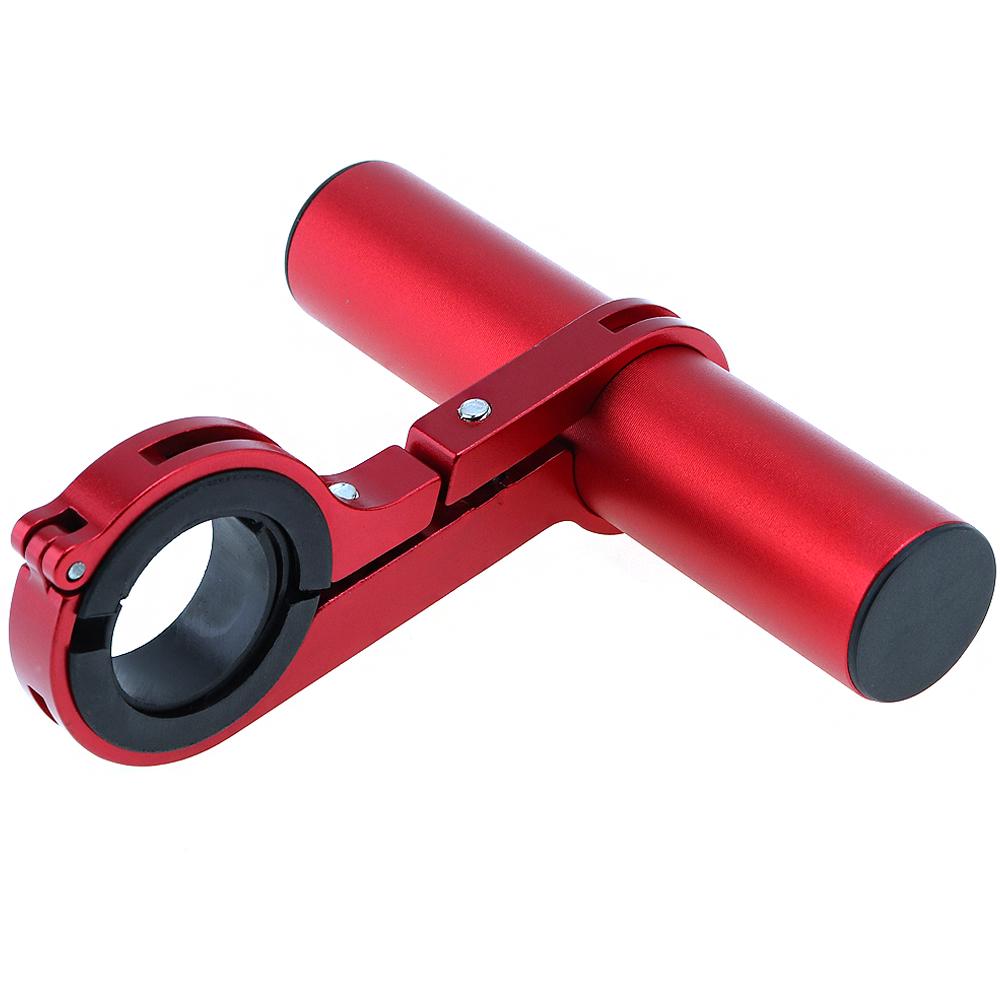 Aluminiumlegierung Radfahren Mountainbike Lenker Extender Halterung Halter Stander mit einer Halterung rot