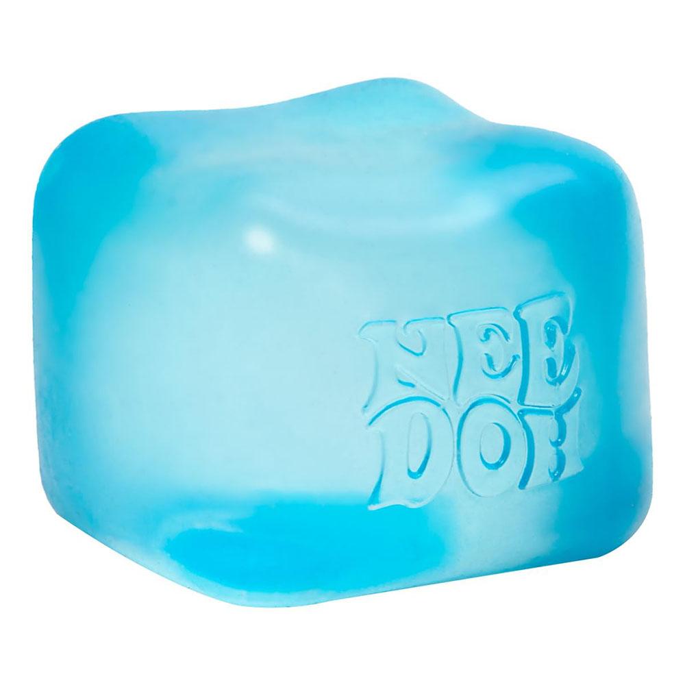 Schylling Needoh Nice Cube Sensorischer Fidget Cube Stressabbau Angst Sensorisches Werkzeug für Fokus ADHS & Beruhigung Büro Schreibtisch Gadget blau