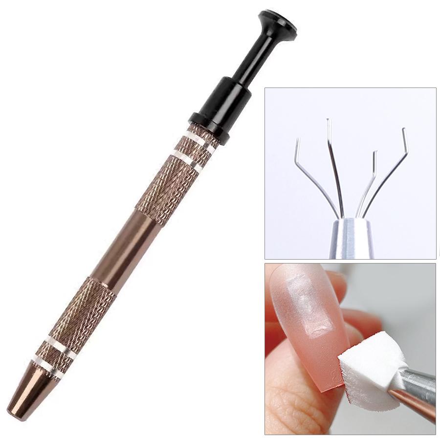 Nail Art Baumwollpicker, Nagelkrallen-Baumwollstift, Schwämme Kleinteile Maniküre Aufnahme-Werkzeuge