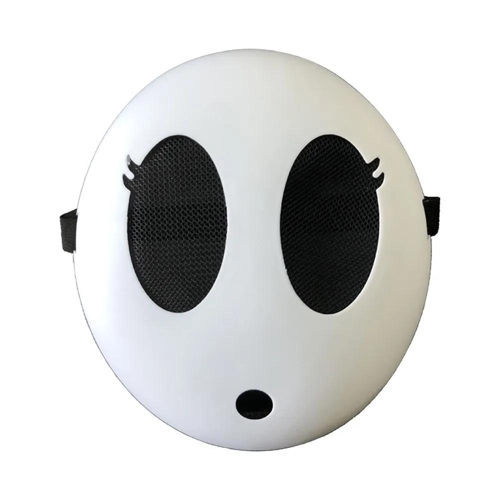 Spiel Shy Guy Bros Plastick Maske Cosplay Lustige süße Kind Jungen Mädchen Erwachsene Maske Halloween Karneval Party Kostüm Requisiten Hohe Qualität Girl