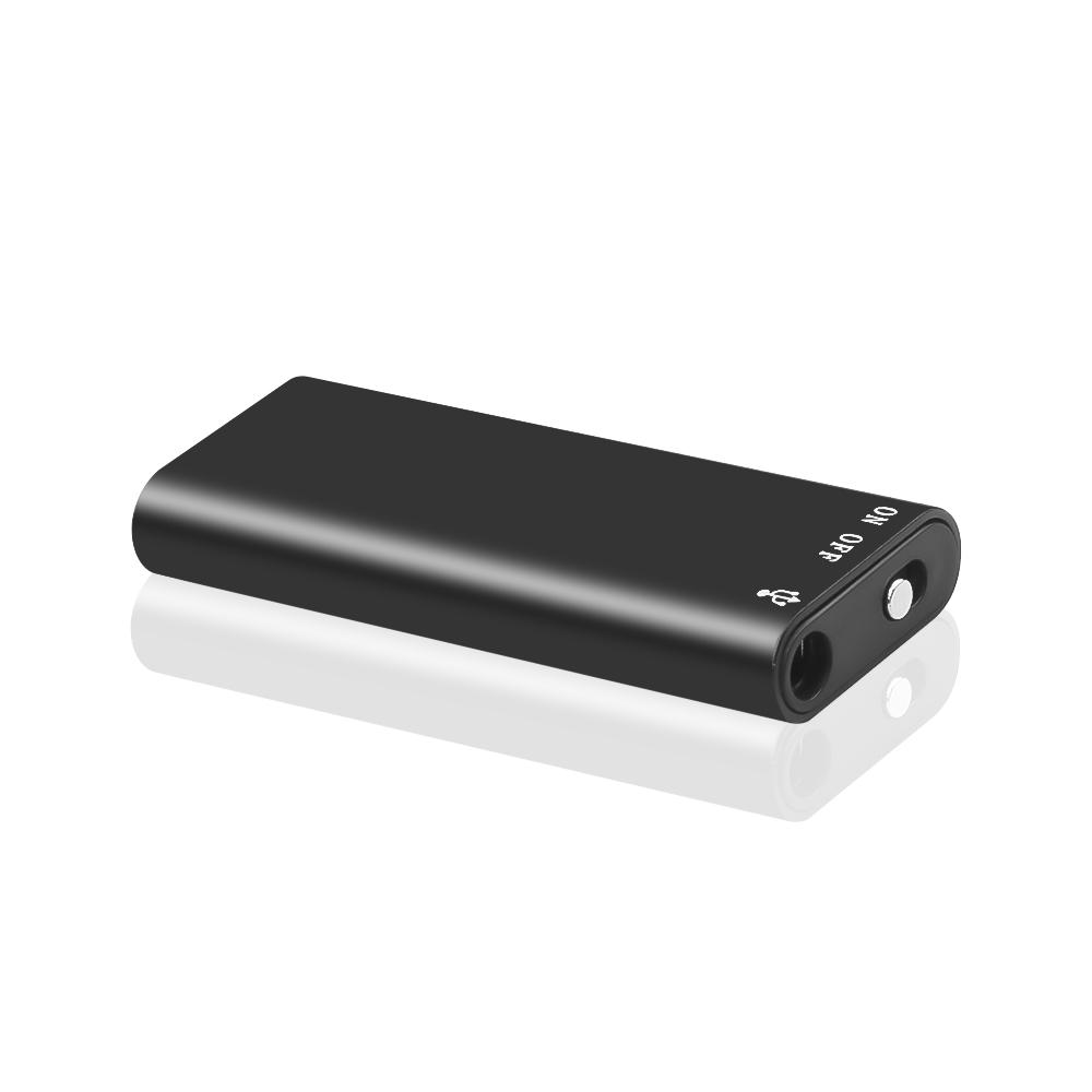 8G/16G/32G Professioneller Mini-Digital-Audio-Voice-Recorder MP3-Player 3-in-1 sprachaktivierter Speicher 192 Kbit/s Aufnahme WAV 16G