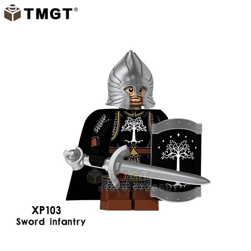 Film Game Of Thrones Jaime Lannister Barristan Selmy Eis- und Feuerstein-Bausteinspielzeug Orange