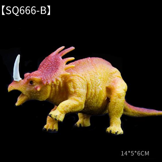 Jurassic Park Dinosaurier Spielzeug Modell für Kinder Drachen Spielzeug Set für Jungen Velociraptor Tier Action Spielen SQ666-B