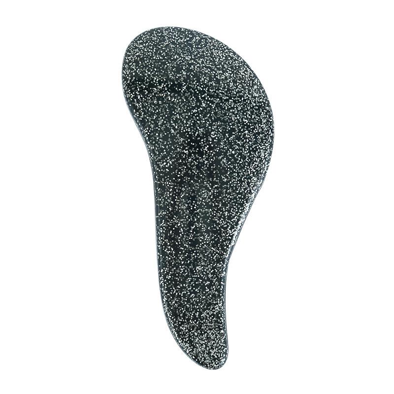 1 stücke Heiße Magie Griff Kamm Anti-statische Massage Haar Pinsel Verwicklung Detangle Dusche Massage Haarbürste Kamm Salon Haar Styling Werkzeug schwarz