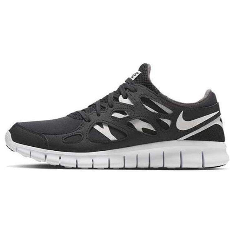 Nike Free Run 2 Schwarz Weiß Herren Sneaker DQ8977-001 41 silber