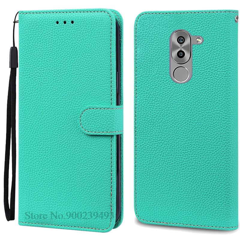 Honor6X Hülle Für Huawei Honor 6X Hülle Flip Leder Brieftasche Handyhülle Für Honor 6X Hülle Für Huawei Honor 6X Hülle Coque Fundas For Honor 6X (2016) himmelblaue