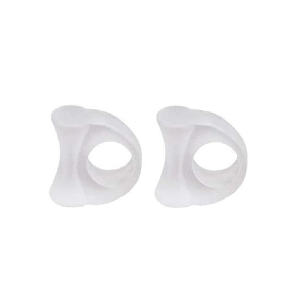 1 paar Zehen Silikon Bunion Schutz Fuß Pflege Orthopädische Zehen Separatoren Finger Toe Separator Korrektur Pad Fuß Pflege Werkzeug transparent